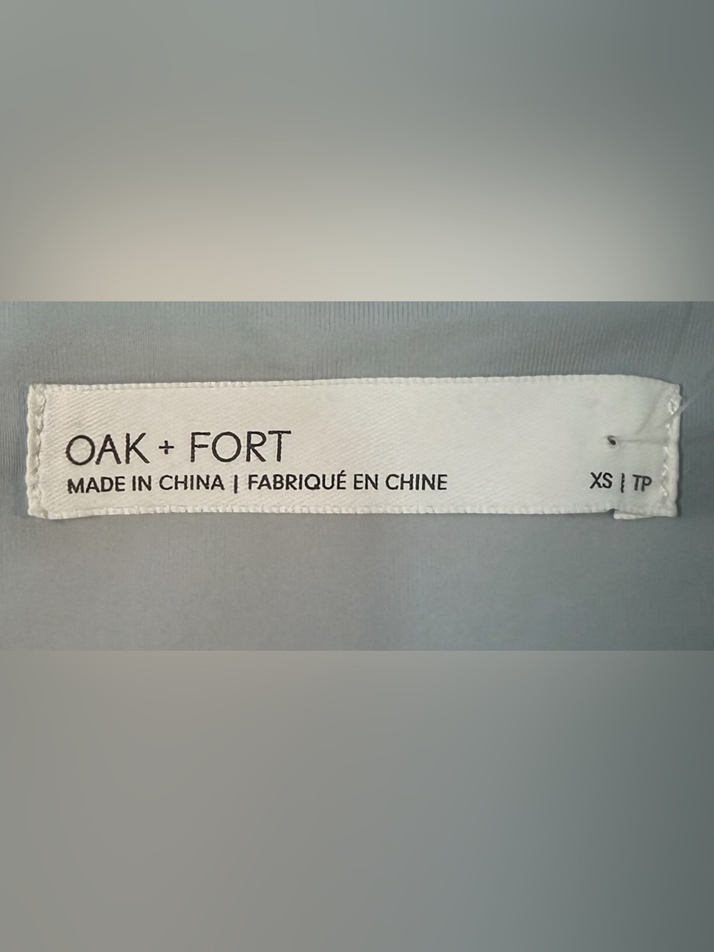 Oak + Fort Grey Athletic Biker Short Romper Jumpsuit Size XS | Sporty Coastal - Picture 3 of 5